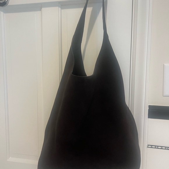 Brown Hobo Bag with Minimalist Design - Picture 7 of 8